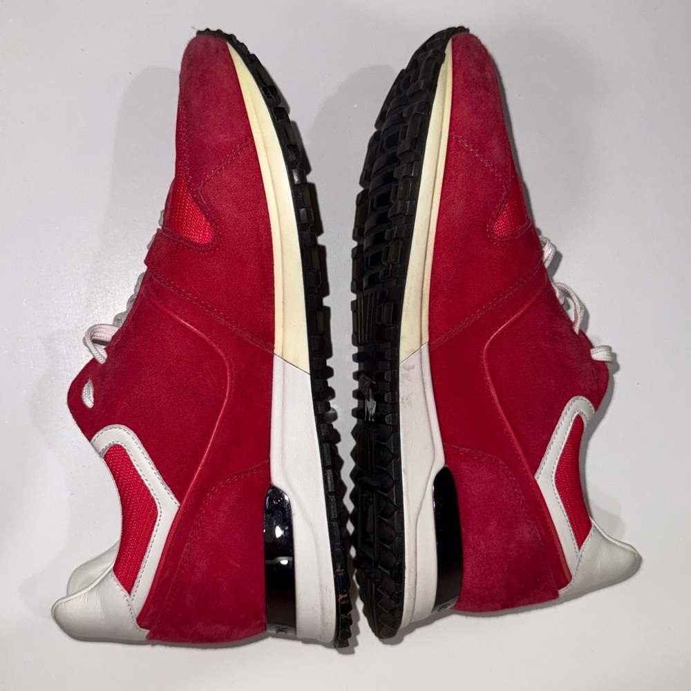 LOUIS VUITTON red sneakers - Picture 4 of 5